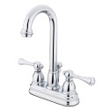 Kingston Brass KB361 Vintage Two Handle 4" Centerset Lavatory Faucet w/ Retail Pop-up