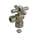 Kingston Brass CC4310 Vintage Angle Stop Valve w/ 1/2" IPS x 3/8" OD Compression w/ cross handles