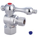 Kingston Brass CC4310 Vintage Angle Stop Valve w/ 1/2" IPS x 3/8" OD Compression w/ lever handles