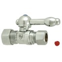 Kingston Brass CC4445 Vintage Straight Stop Valve With 5/8" OD Compression x 1/2" OD Compression w/ KL lever handles