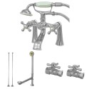 Kingston Brass CCK268 Vintage Deck Mount Clawfoot Tub Faucet Package Kingston Brass CCK268 Vintage Deck Mount Clawfoot Tub Faucet Package