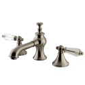 Kingston Brass KS7068WLL Widespread Lavatory Faucet w/ Brass Pop-Up, SN