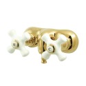 Kingston Brass CC49T Vintage 3-3/8" Wall Mount Clawfoot Tub Filler