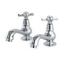 Kingston Brass KS110 Basin Tap Faucet with Cross Handle