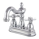 Kingston Brass KS160 4" Centerset Lavatory Faucet with Brass Pop-Up