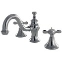 Kingston Brass KS716 Widespread Lavatory Faucet with Brass Pop-Up & cross handles