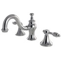 Kingston Brass KS716TAL Widespread Lavatory Faucet with Brass Pop-Up