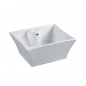 Kingston Brass EV4449 Fauceture China China Vessel Bathroom Sink w/ Overflow Hole & Faucet Hole