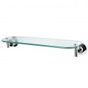 Kingston Brass BA8219C Concord Glass Shelf, Polished Chrome