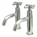 Kingston Brass KS822 Concord Twin Handle Basin Faucet Set