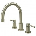 Kingston Brass KS8328DL Concord Two Handle Roman Tub Filler