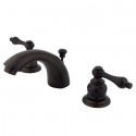 Kingston Brass KB945AL Two Handle 4" to 8" Mini Widespread Lavatory Faucet w/ Retail Pop-up