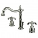 Kingston Brass KB197 Two Handle 8" to 16" Widespread Lavatory Faucet w/ Retail Pop-up Kingston Brass KB197 Two Handle 8" to 16" Widespread Lavatory Faucet w/ Retail Pop-up