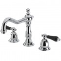 Kingston Brass KS197 Heritage Onyx Widespread Lavatory Faucet