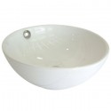 Kingston Brass EV7048 Le Country China Vessel Bathroom Sink w/ Overflow Hole Kingston Brass EV7048 Le Country China Vessel Bathroom Sink w/ Overflow Hole