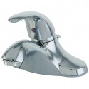 Kingston Brass FB6541LL 4-inch centerset Lavatory Faucet, Polished Chrome