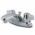 Kingston Brass KB620B Magellan Two Handle 4" Centerset Lavatory Faucet w/ Retail Pop-up