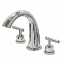 Kingston Brass KS2361CML Manhattan Two Handle Roman Tub Filler