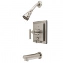 Kingston Brass KB86580CML Manhattan Tub & Shower Faucet