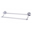 Kingston Brass BA7613 Naples Dual Towel Bar