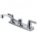 Kingston Brass FB212 NuvoFusion 8-inch Centerset Kitchen Faucet