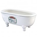 Kingston Brass BATUB Aqua Eden Savon Superfins 8" Double Ended Clawfoot Tub Decorative Soap Dish