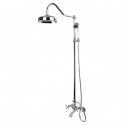 Kingston Brass CCK266 Vintage Clawfoot Tub Shower Combination Kingston Brass CCK266 Vintage Clawfoot Tub Shower Combination