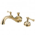 Kingston Brass KS333 Vintage Two Handle Roman Tub Filler