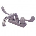 Kingston Brass GKB481 Water Saving Vista Laundry Faucet w/ Blade Handles, Chrome