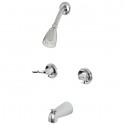 Kingston Brass KB22 Yosemite Two Handle Tub Shower Faucet