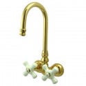 Kingston Brass CC79T Vintage Wall Mount Clawfoot Tub Filler Kingston Brass CC79T Vintage Wall Mount Clawfoot Tub Filler