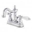 Kingston Brass KB160WLL 4" Centerset Lavatory Faucet with Retail Pop-Up Kingston Brass KB160WLL 4" Centerset Lavatory Faucet with Retail Pop-Up