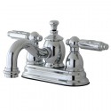 Kingston Brass KS710 4" Centerset Lavatory Faucet w/ Heritage Spout & GL Metal Lever Handle Kingston Brass KS710 4" Centerset Lavatory Faucet w/ Heritage Spout & GL Metal Lever Handle