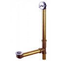 Kingston Brass PDTL1181 18" Trip Lever Waste & Overflow w/ Grid