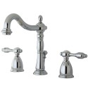 Kingston Brass KB197 Tudor Widespread Lavatory Faucet w/ Retail Pop-Up