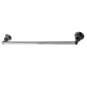 Kingston Brass BA1751BK Water Onyx 24" Towel Bar, Black Nickel