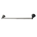 Kingston Brass BA1752BK Water Onyx 18" Towel Bar, Black Nickel