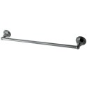 Kingston Brass BA4812BK Water Onyx 18" Towel Bar, Black Nickel