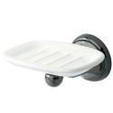 Kingston Brass BA4815BK Water Onyx Soap Dish, Black Nickel