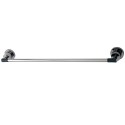Kingston Brass BA8211BKDKL Water Onyx 24" Towel Bar w/ 1-1/2" Rubber Sleeve, Black Nickel