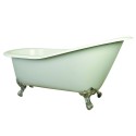 Kingston Brass NHVCT7D653129B Aqua Eden 61" Cast Iron Slipper Bathtub Kingston Brass NHVCT7D653129B Aqua Eden 61" Cast Iron Slipper Bathtub