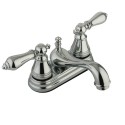 Fauceture FSY3601AL English Classic Two Handle 4" Centerset Lavatory Faucet, Chrome