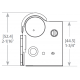 HES 1006 Complete Pac One Box Solutions in Satin Stainless Steel