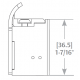 HES 8000C Series Complete Electric Strike Kits in Satin Stainless Steel