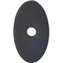 Top Knobs TK58 Sanctuary Small Oval Backplate 1-1/4" Length