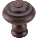 Top Knobs M Normandy Step Knob 1-1/8" L x 1-1/8" W, Finish - Oil Rubbed Bronze