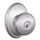 Schlage AND F51A AND 619 WKF KA4 WKF Andover Door Knob with Wakefield Decorative Rose