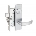 Falcon MA Series Grade 1, Mortise Lock w/ Napa Escutcheon Trim