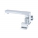 Dyconn BTF51-CHR Signature Series Catalan 4 Hole Roman Tub Filler Deck Mount with Matching Hand Shower For Tub & Jacuzzi