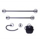 Dyconn Faucet BARTR-ORB Arlington Series Victorian Towel Ring, Oil Rubbed Bronze